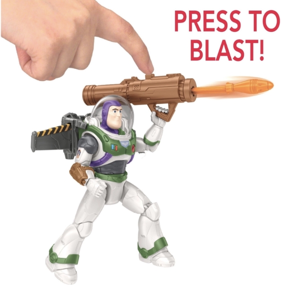 Disney Pixar Lightyear Mission Equipped Buzz Lightyear 5 Inch Action Figure, NEW - Picture 5 of 5